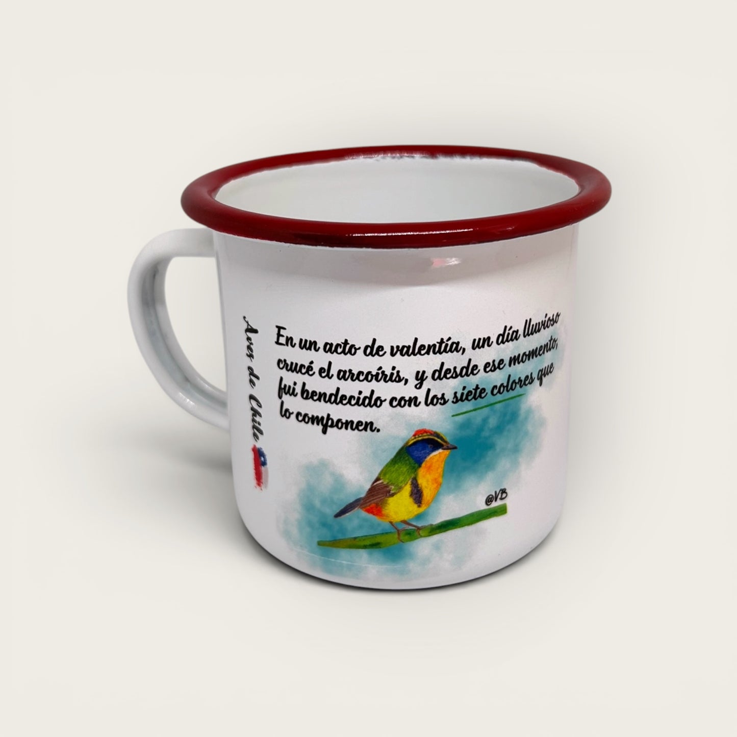 Tazón enlozado Siete Colores