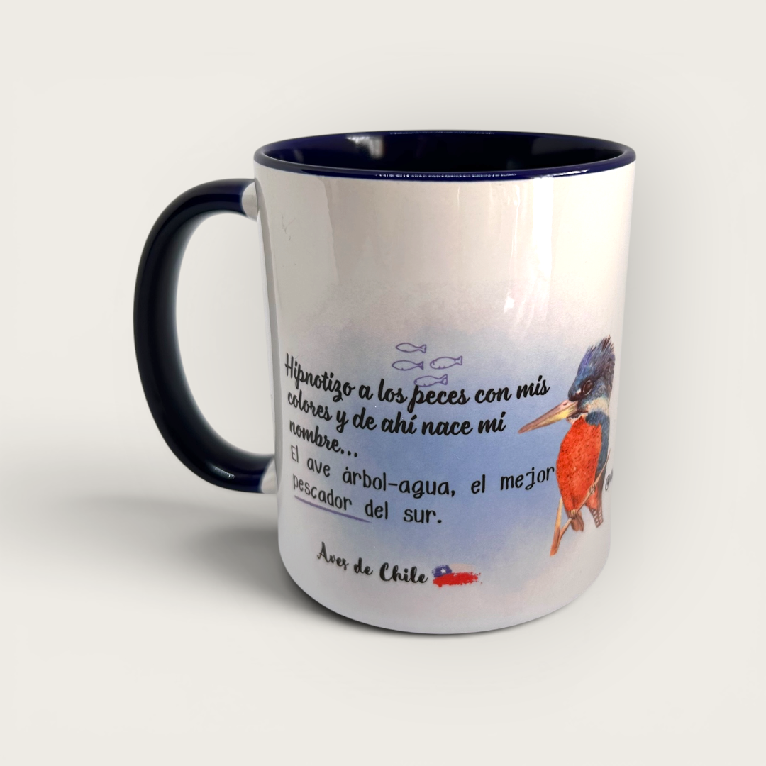 Tazón Martín pescador de Cerámica