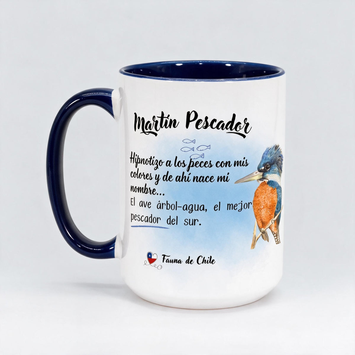 Taza de cerámica para profesores de Alas y raíces