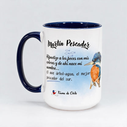 Taza de cerámica para profesores de Alas y raíces