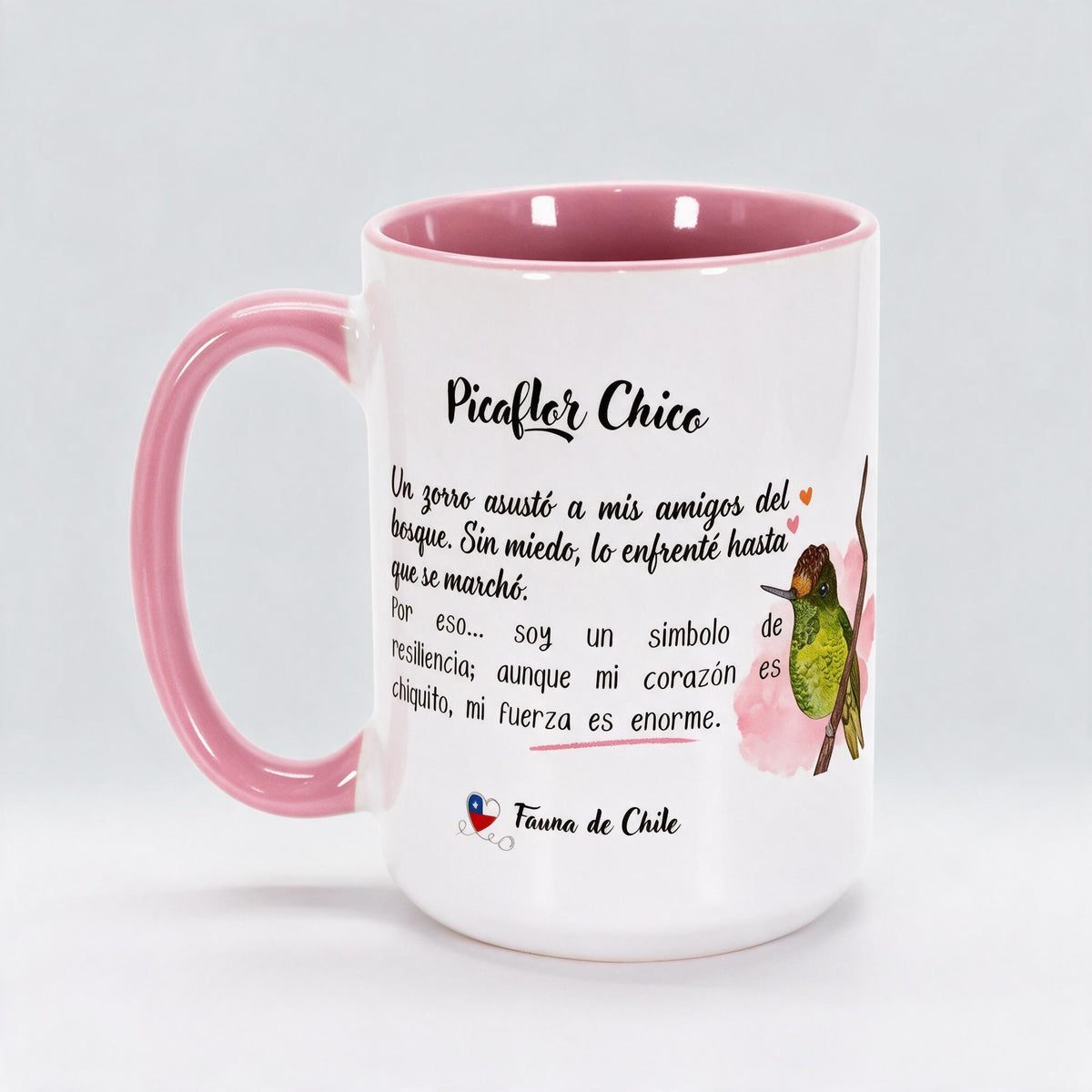 Taza de cerámica para profesores de Alas y raíces